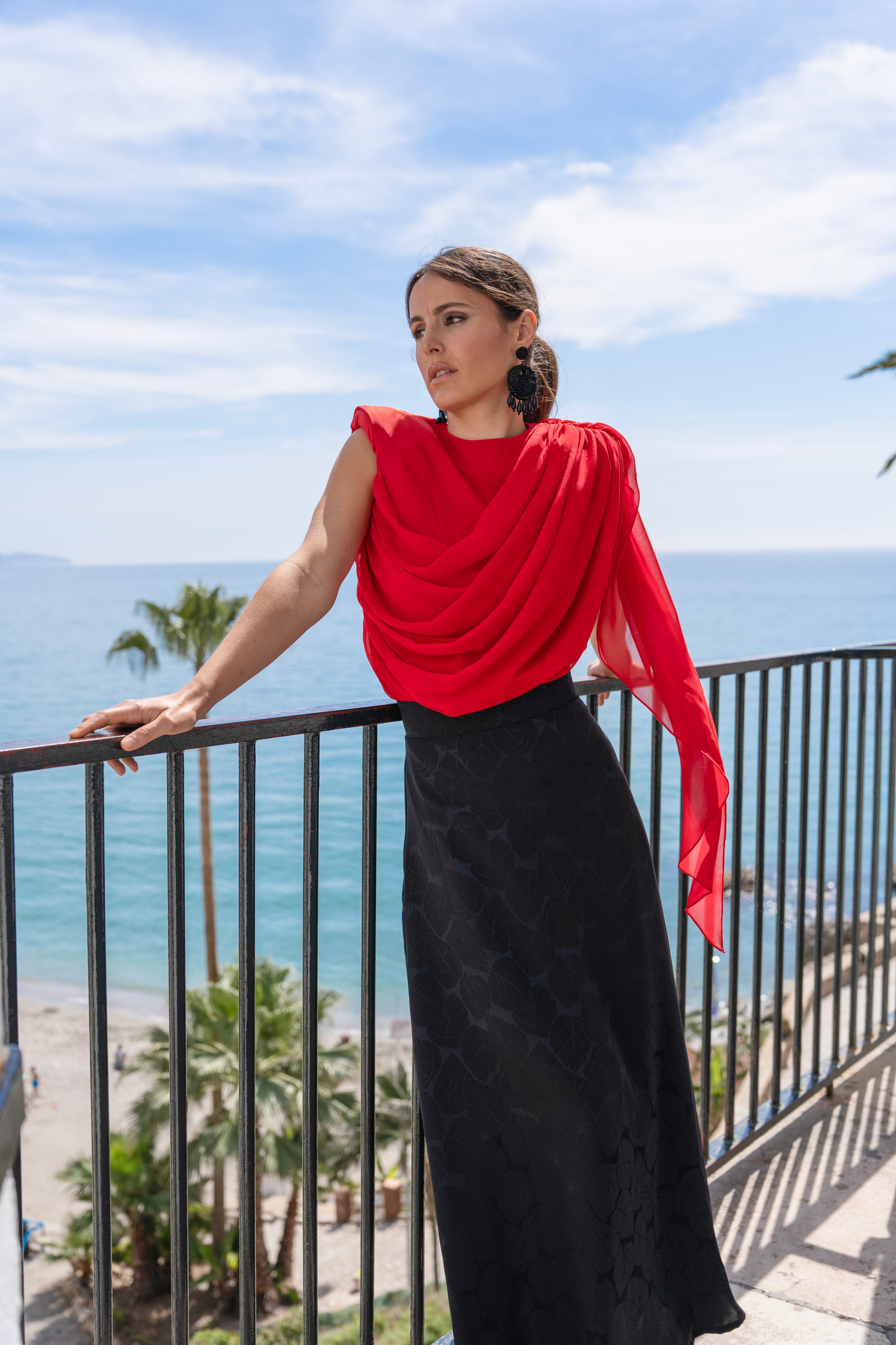 Top Oasis Rojo