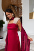 Robe Avril Bordeaux