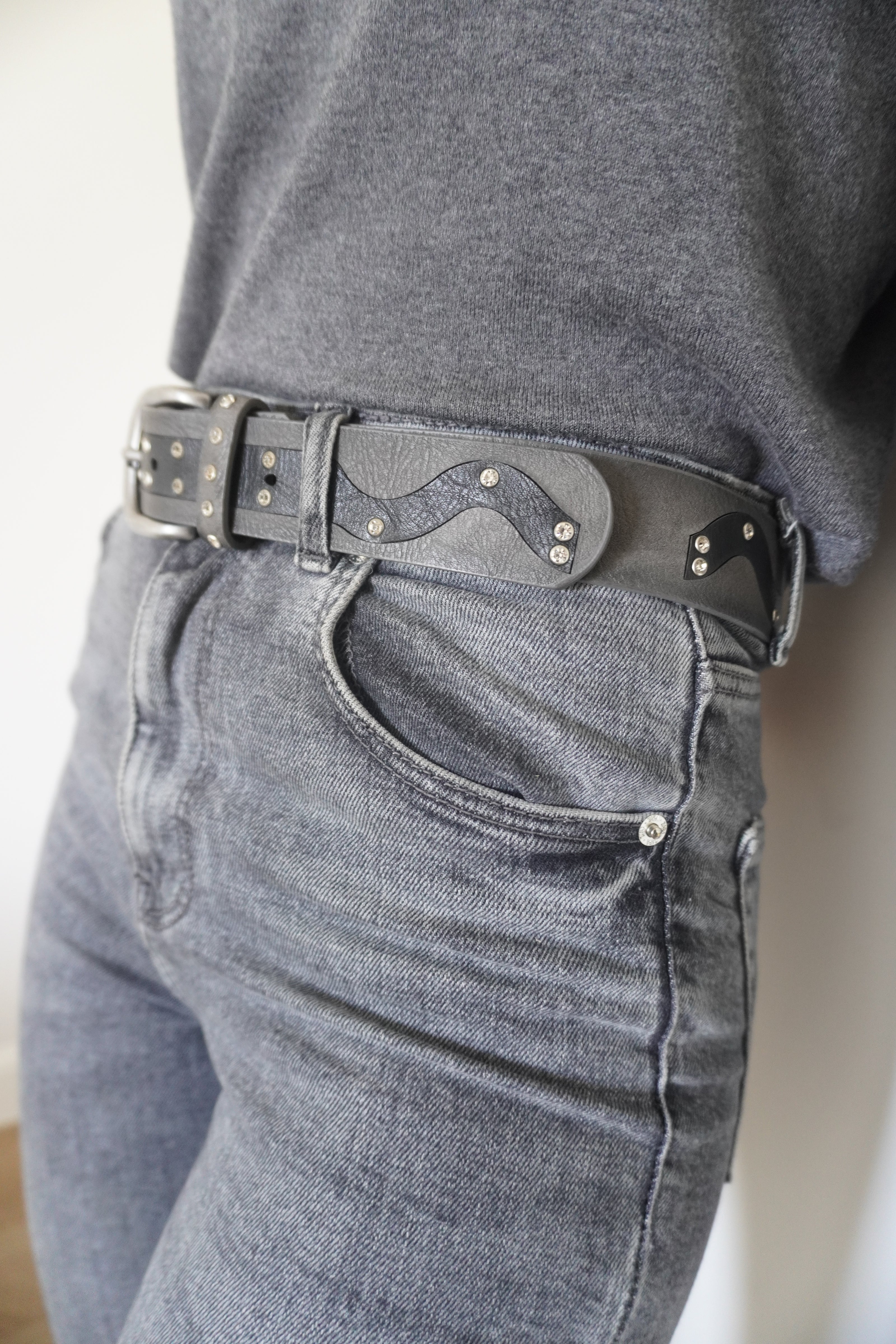 Cinturón Leather Snake (varios colores)