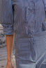 Striped Lisbon Pants Marine