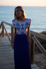 Vestido Grape cutout