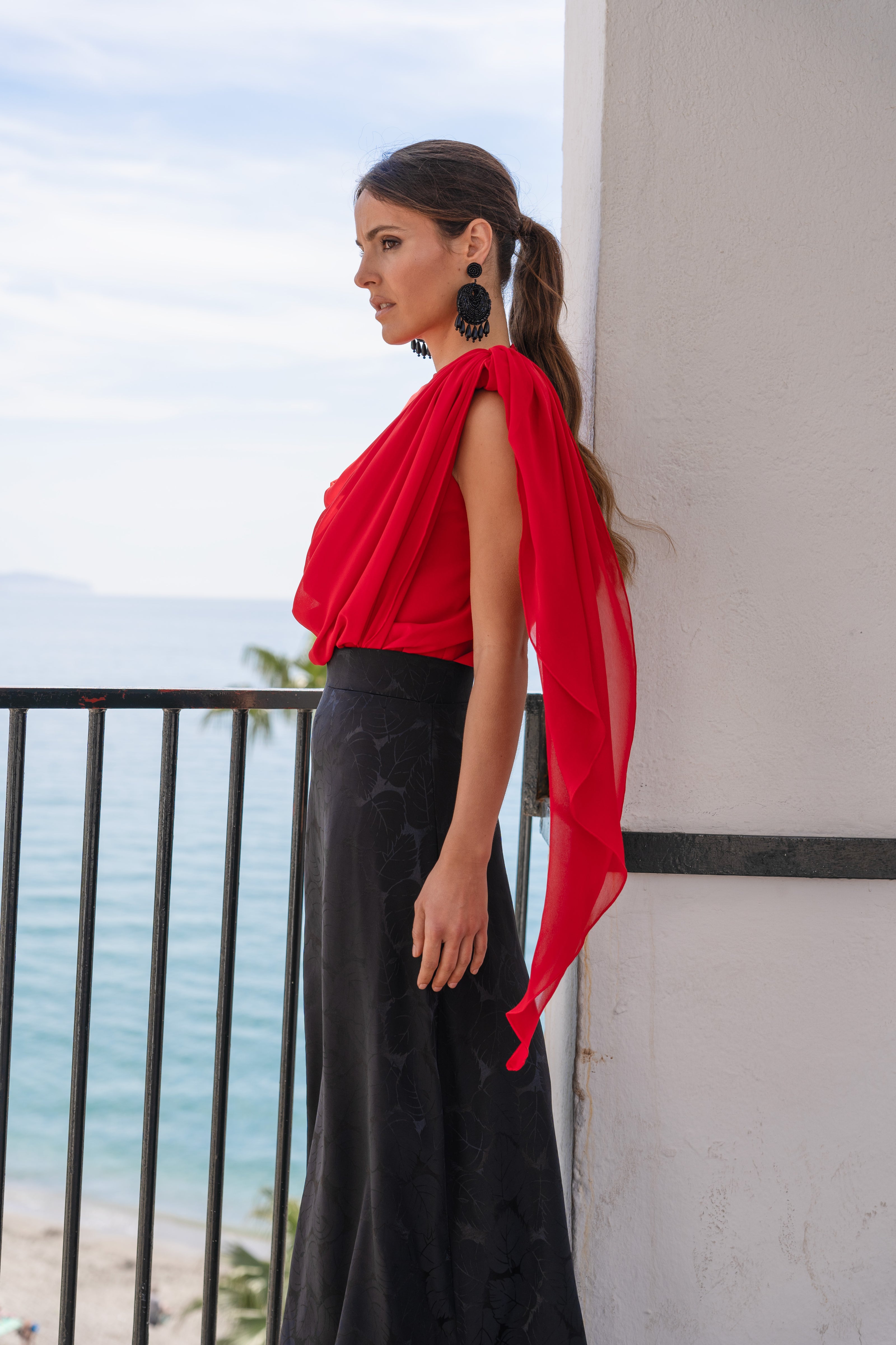 Top Oasis Rojo