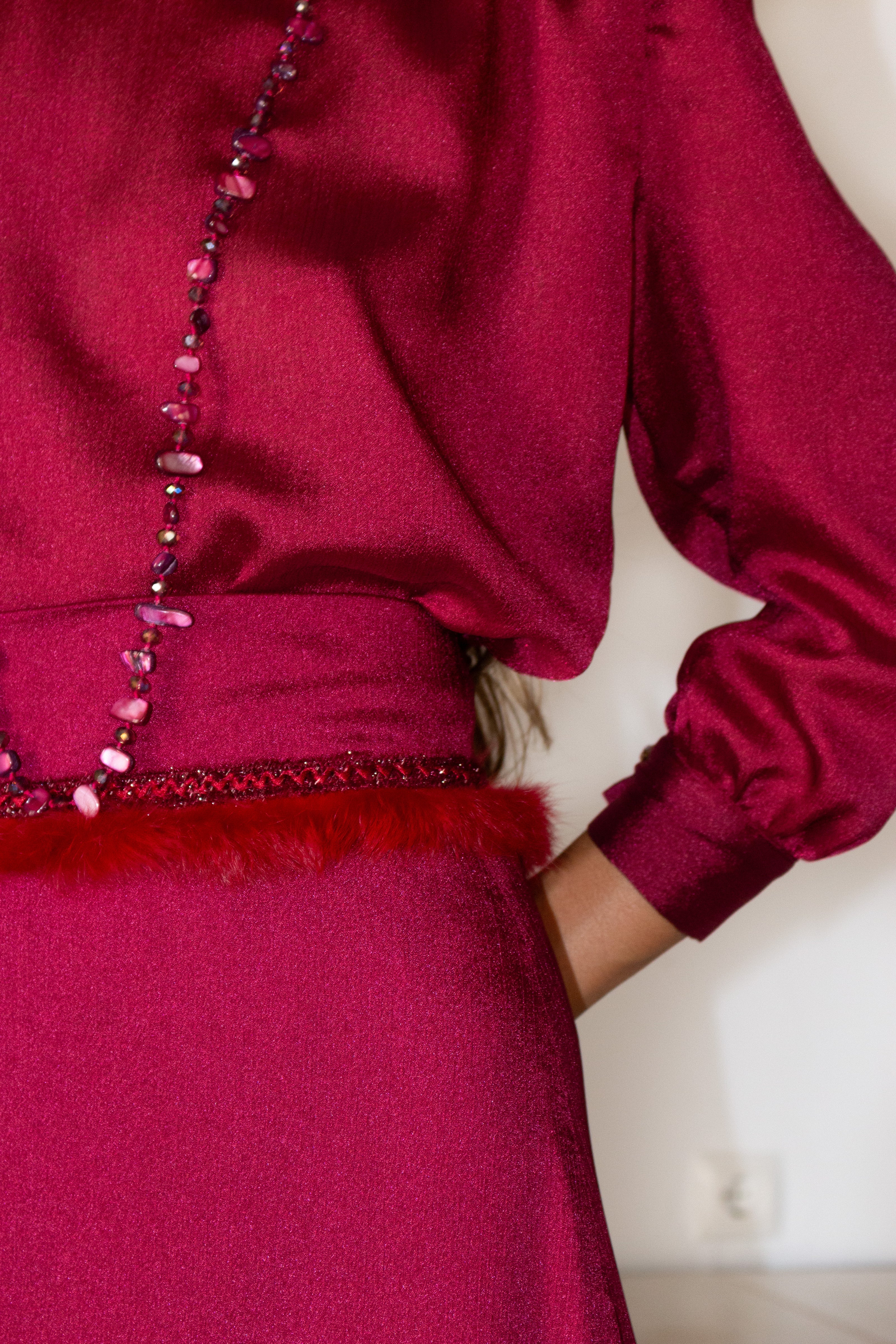 Red Wine Skirt