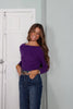 Jersey Bardot Noir