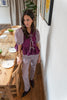 Total look Vichy Aubergine (pants)