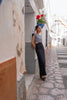 Vestido Cutout Linen Vichy