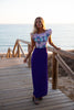 Vestido Grape cutout