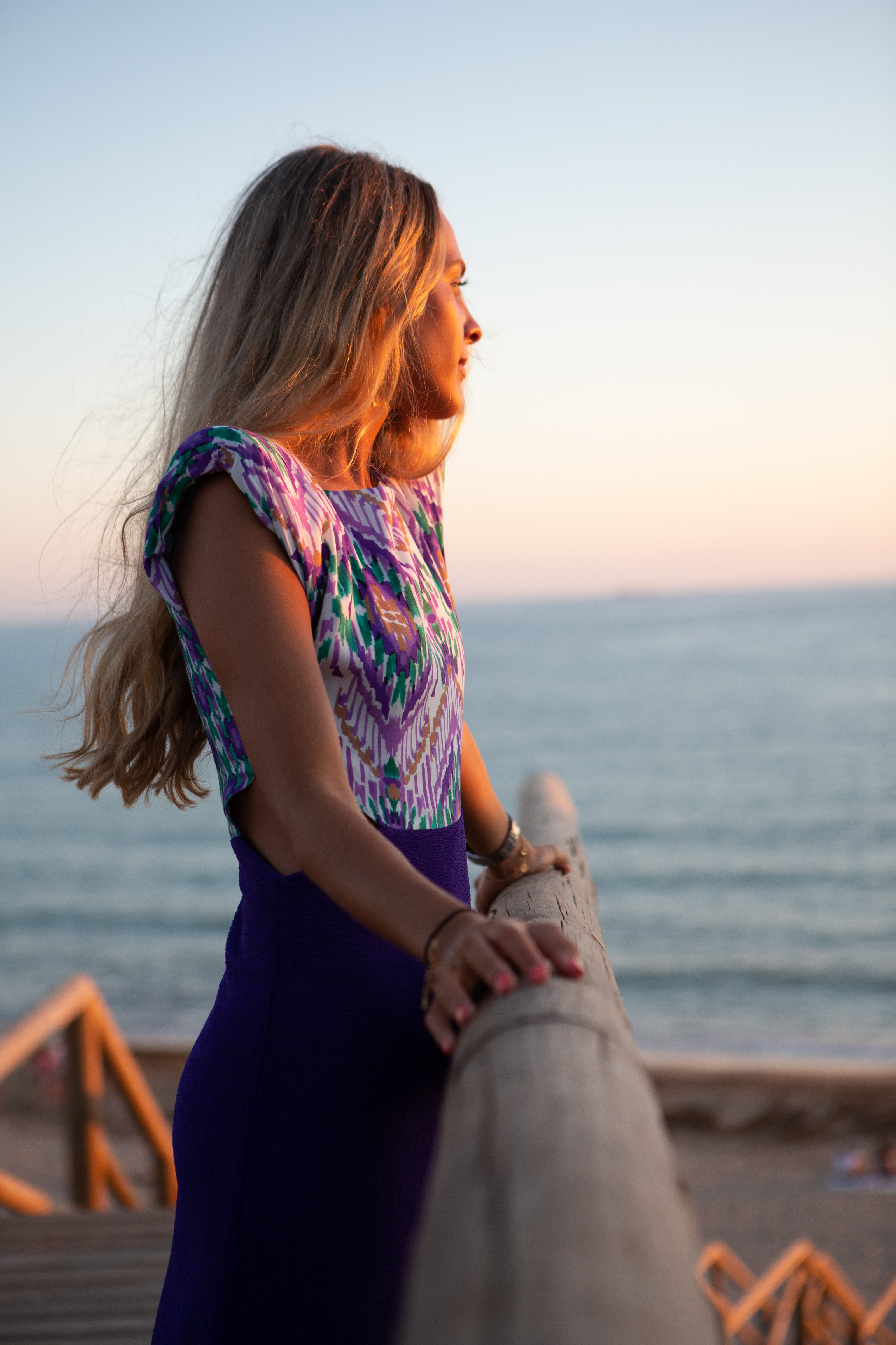Vestido Grape cutout