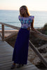Vestido Grape cutout