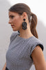 Vestido Cutout Linen Vichy