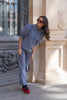 Striped Lisbon blouse Marine