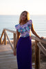Vestido Grape cutout