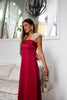 Robe Avril Bordeaux