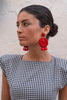 Vestido Cutout Linen Vichy