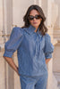 Striped Lisbon blouse Marine