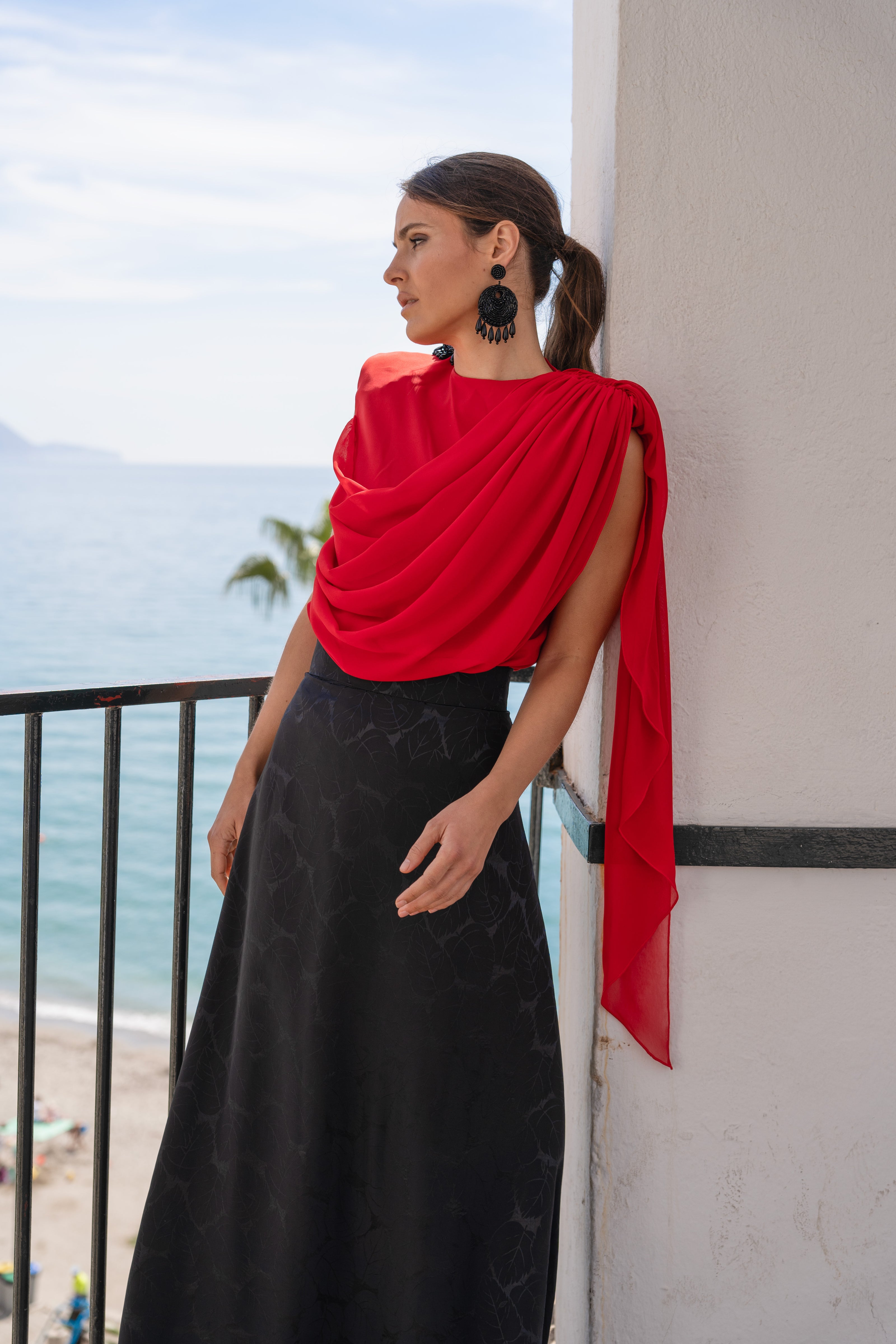 Top Oasis Rojo