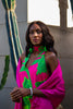 Pañuelo Silk Fucsia Intenso