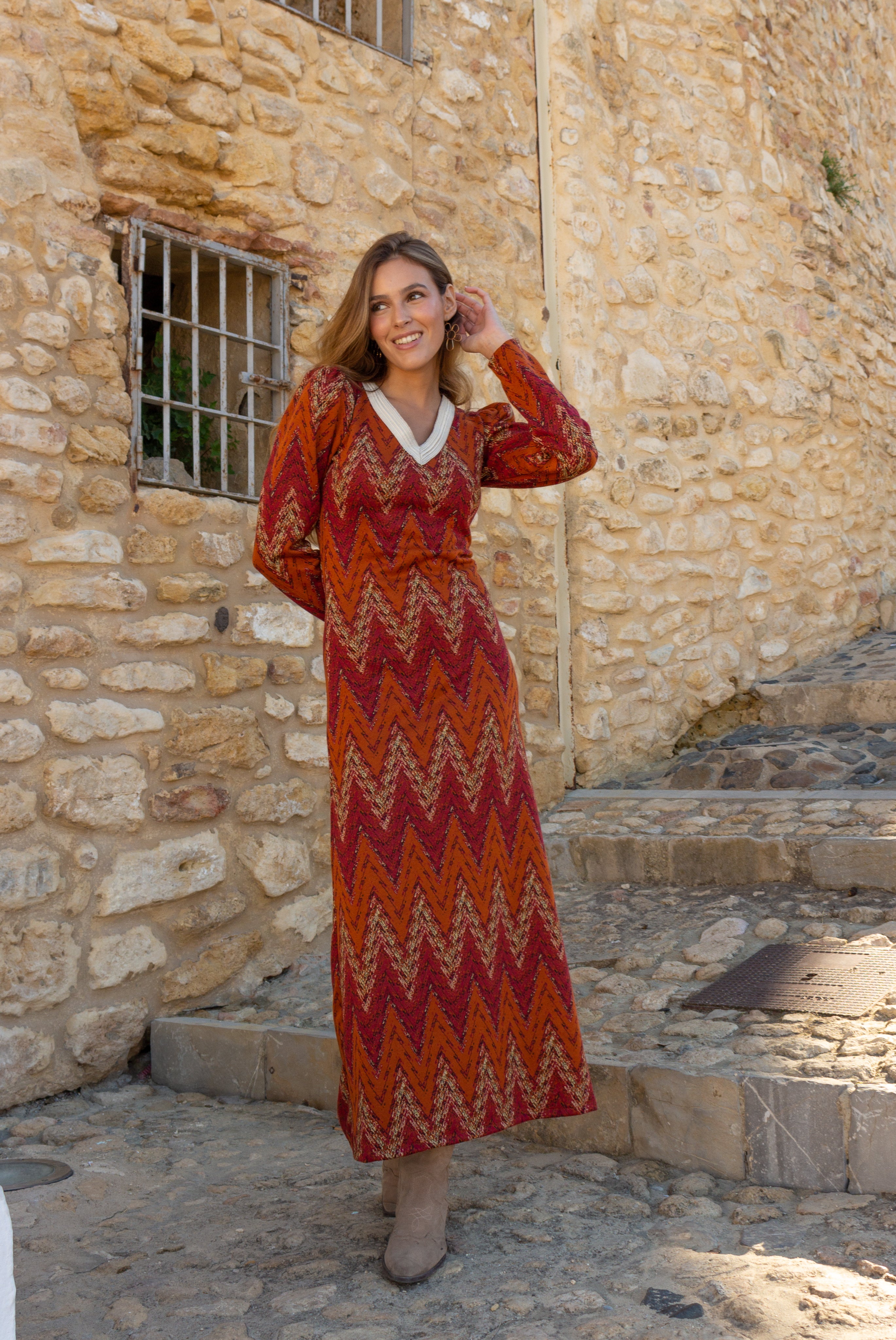 Vestido Zigzag