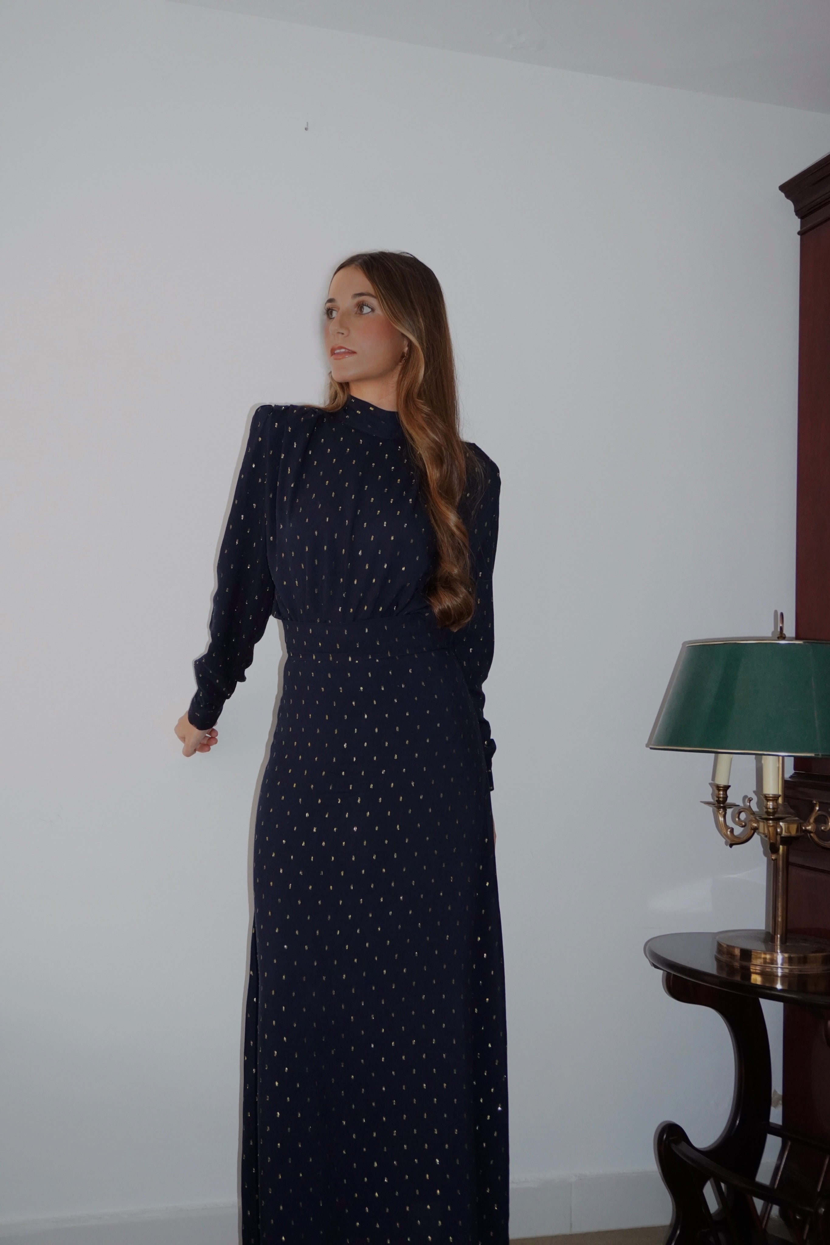 Falda Gleam Navy