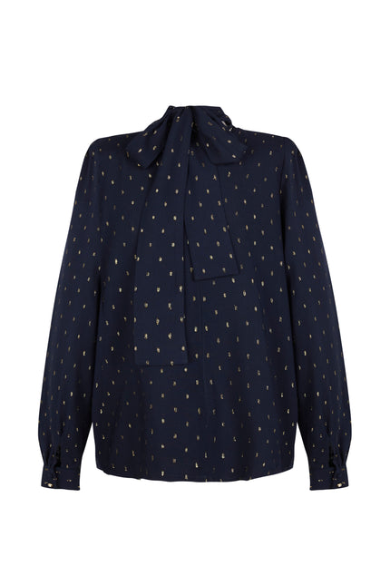 Blusa Gleam Navy