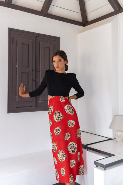 Vestido long sleeve Varadero