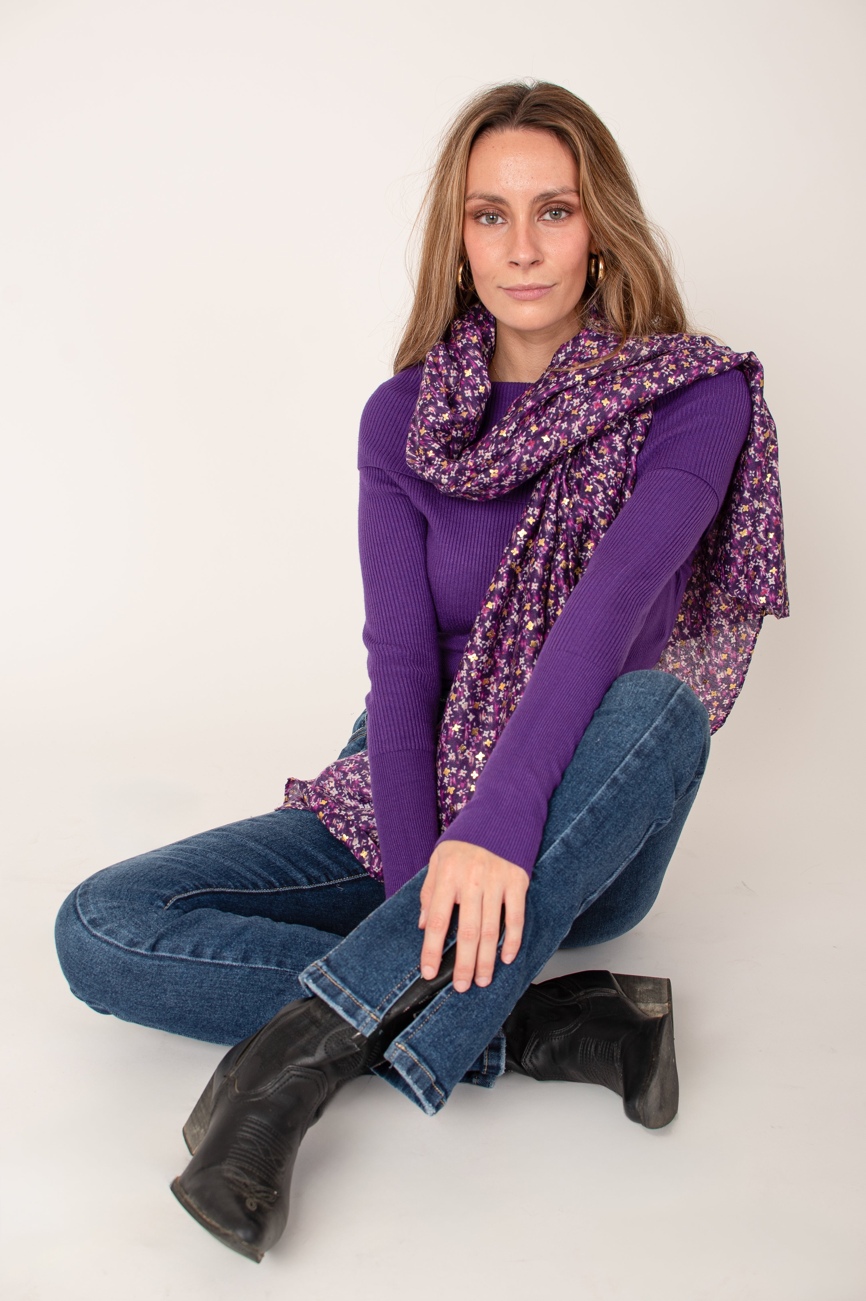 Pañuelo Glitter Botanic