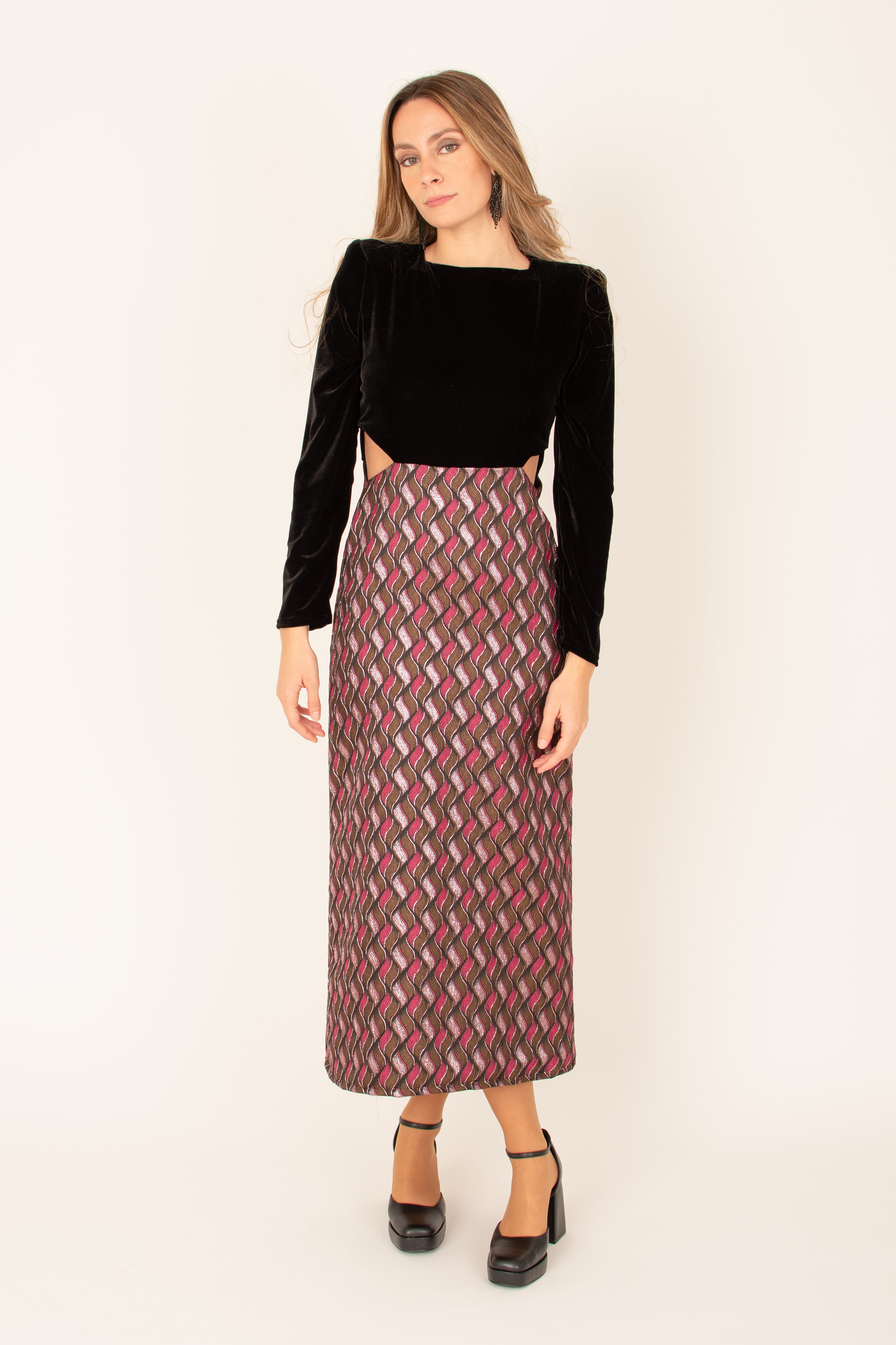 Vestido Velvet Manila