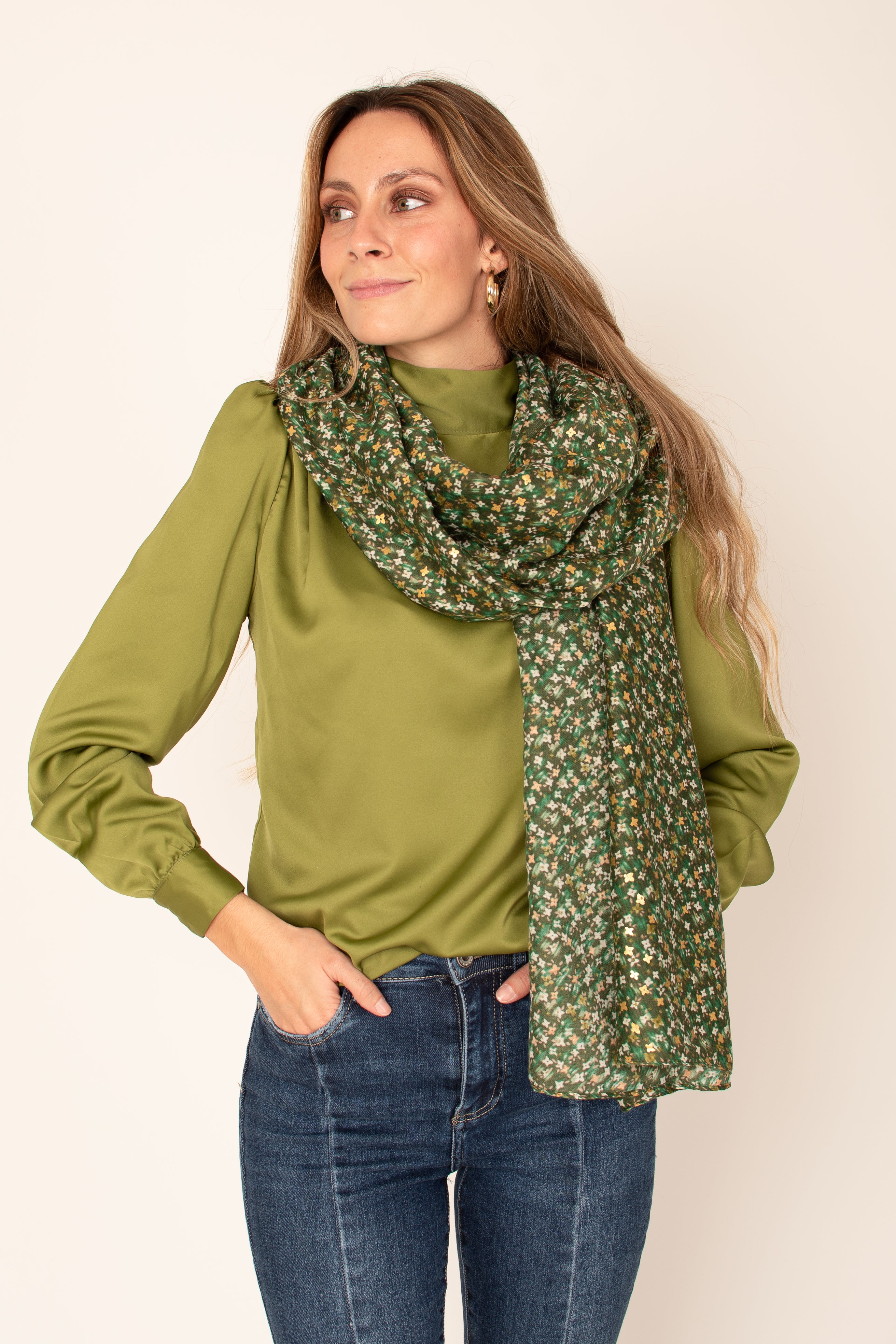 Pañuelo Glitter Botanic