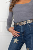 Leather Snake Belt (various colors)