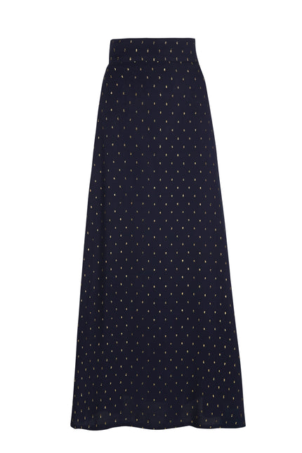 Gleam Navy Skirt 