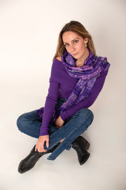 Pañuelo Glitter Squares