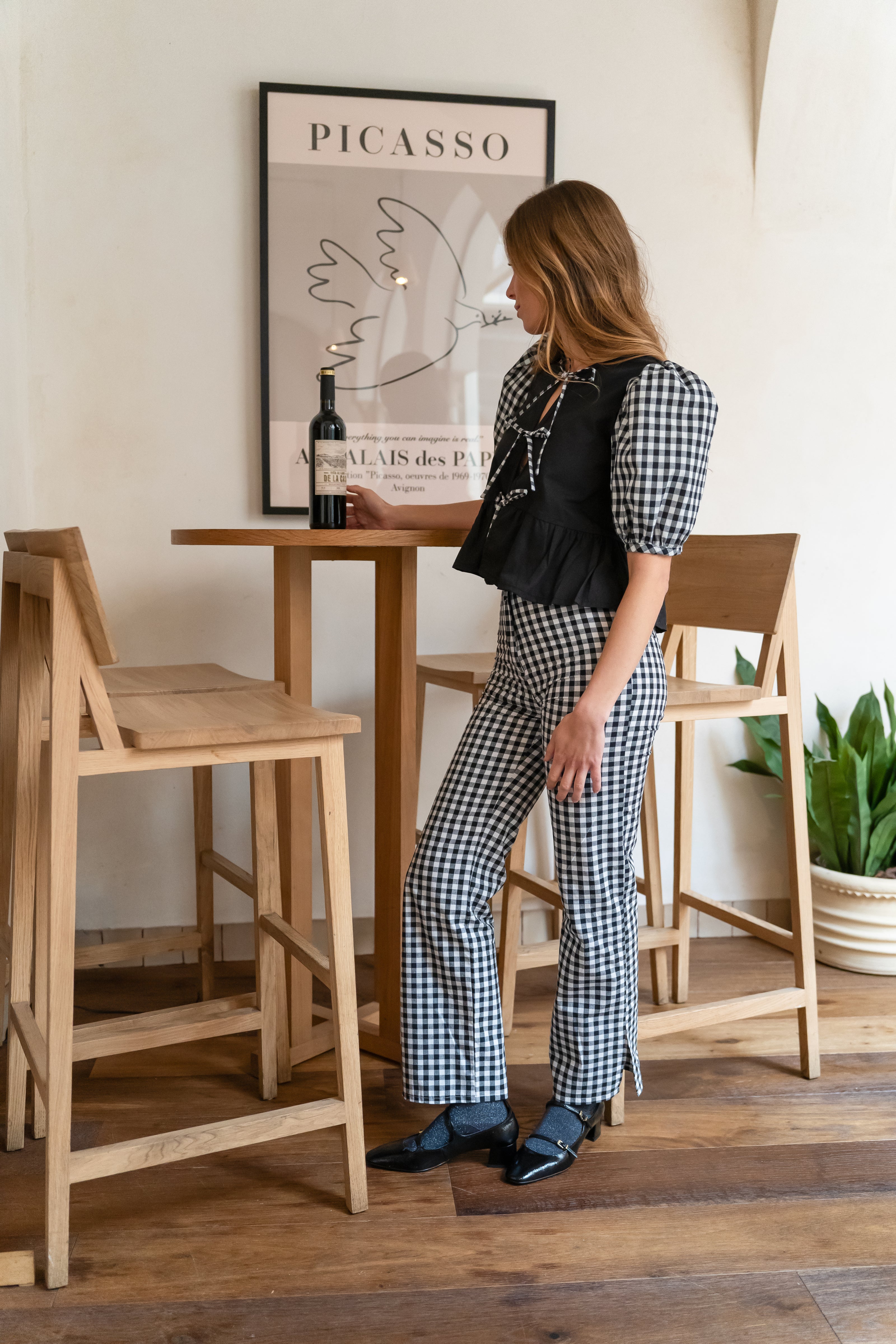 Total look Vichy (pants)