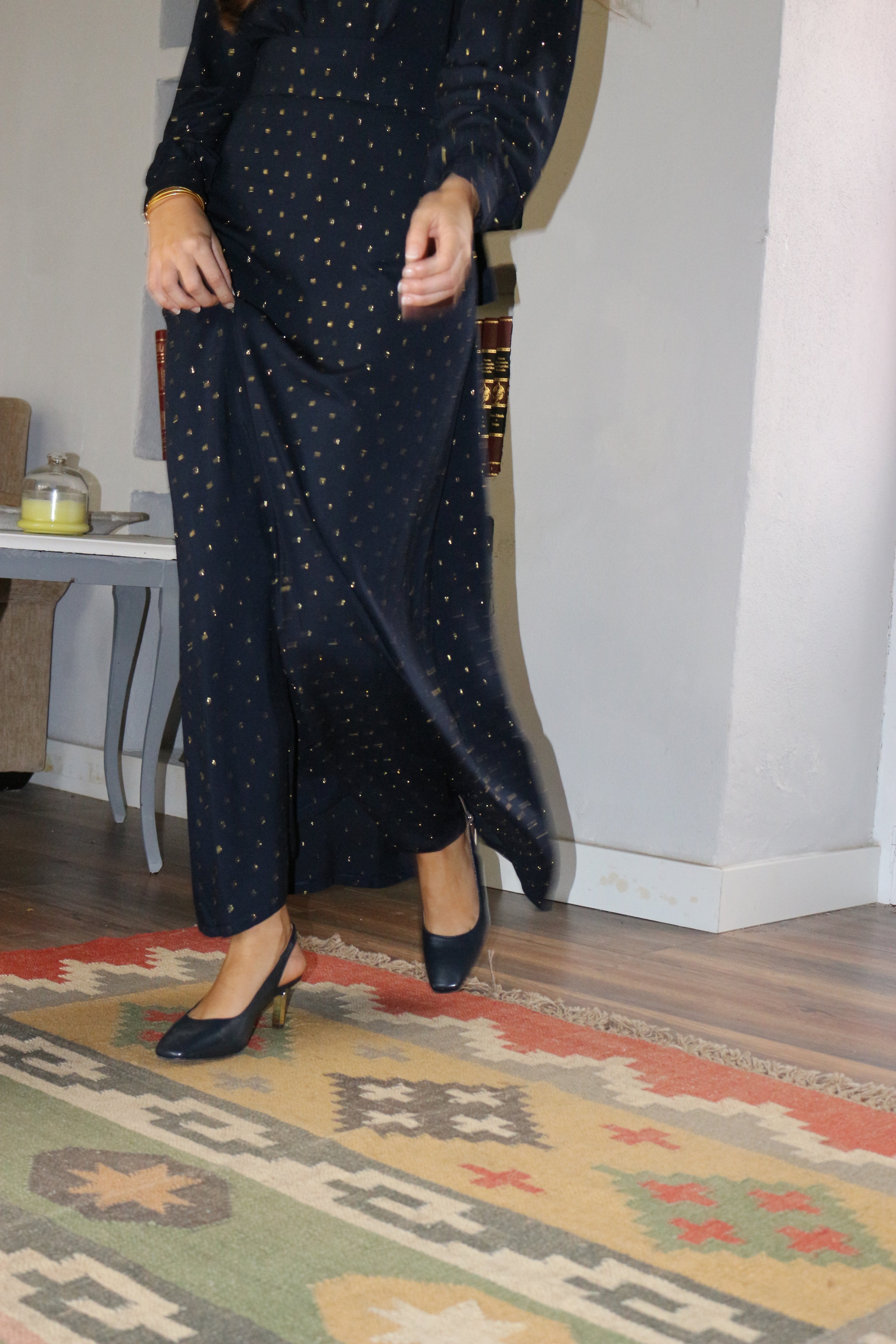 Falda Gleam Navy