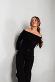 Jersey Bardot Violette