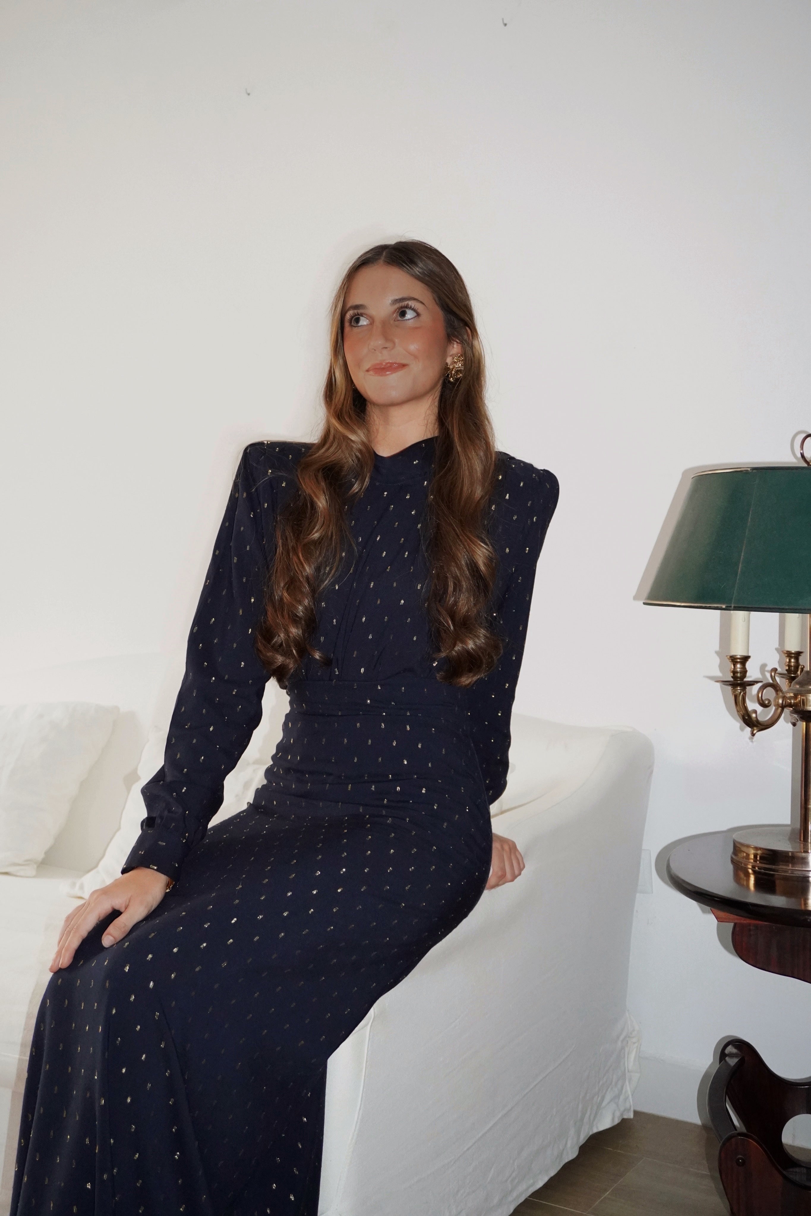 Falda Gleam Navy